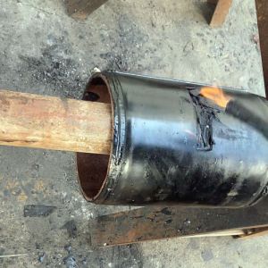 PP repair patch installation